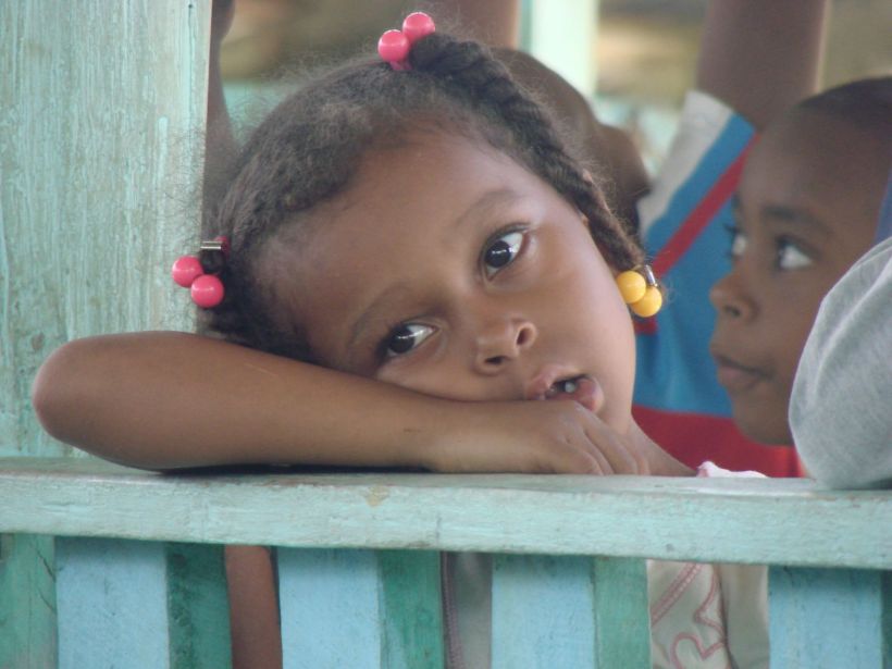 République Dominicaine Regard d'enfant
