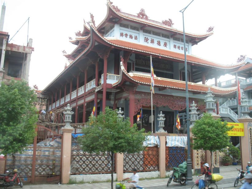 Temple à Ho Chi Min city, Vietnam 
