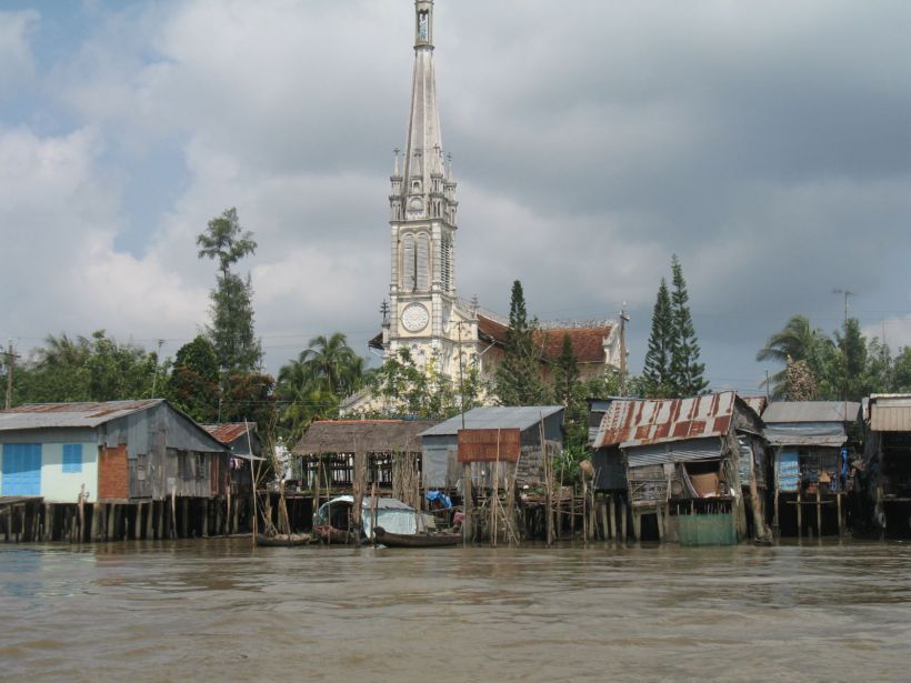 Can-bé dans le delta du Mékong (Vietnam)
