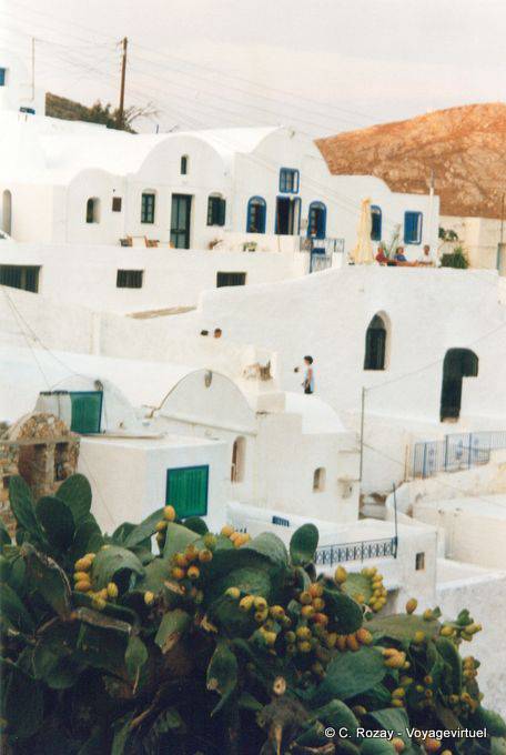 Maisons blanches, île de Anafi - Grèce