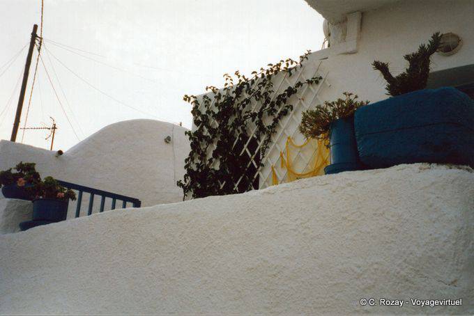 Murmure dans le haut village, Chora, île de Anafi - Grèce