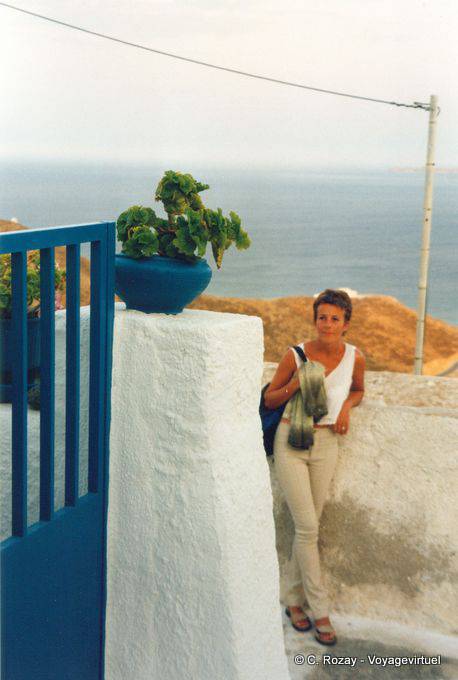 Private, you in Anafi - Grèce