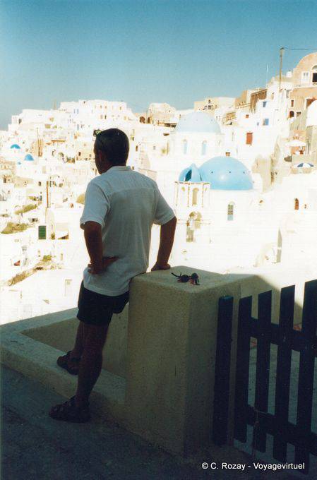 Surexposition, Oia, Santorin - Grèce