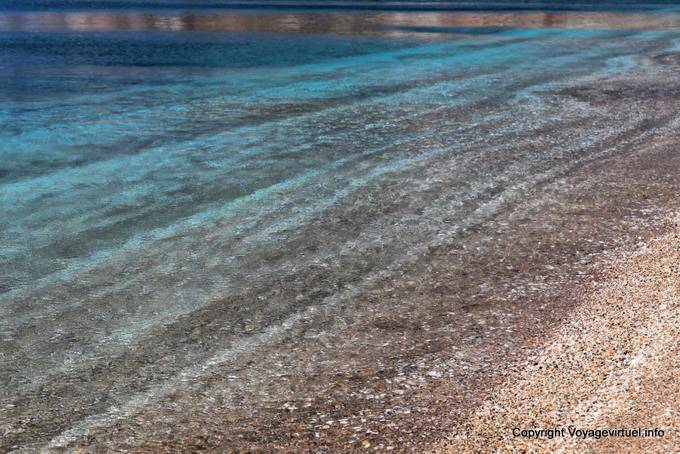 Milos, Paleohori, matière de Plage - Grèce