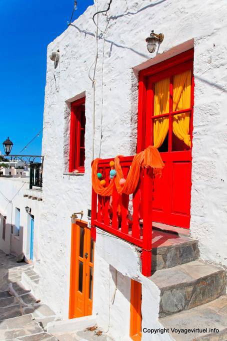 Milos, couleurs de Plaka - Grèce