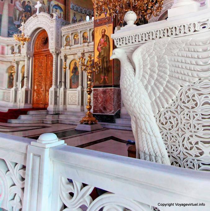 Le Pirée, Agia Triada, marbre blanc - Grèce