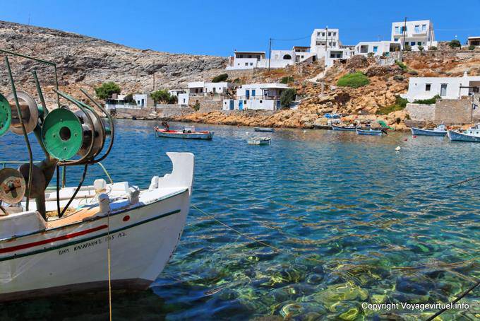 Sifnos, Faros, le port - Grèce