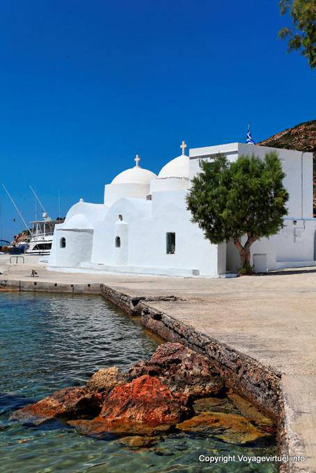 Sifnos, Vathi, église Evangelistria Taxiarches - Grèce
