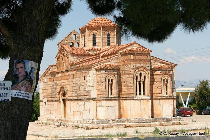 Vieille église de Nafpliou Koimesis, route d'Epidavrou, Argolides - Grèce