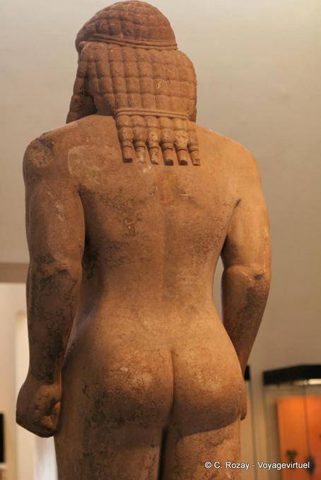 Les fesses d'un Kouros, Musée de Delphes - Grèce