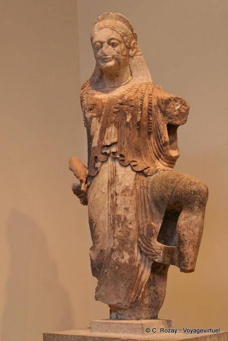 Danseuse de marbre, Musée de Delphes - Grèce