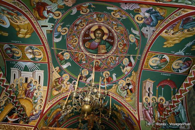 Peintures byzantines, Monastère d'Osios Loukas - Grèce