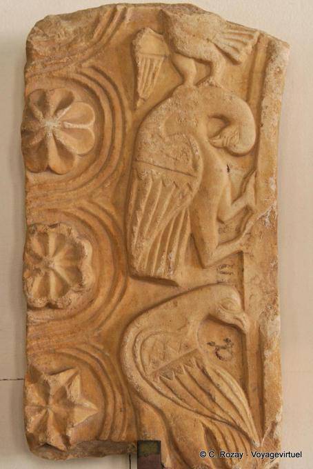 Scupture, musée du Monastère d'Osios Loukas - Grèce