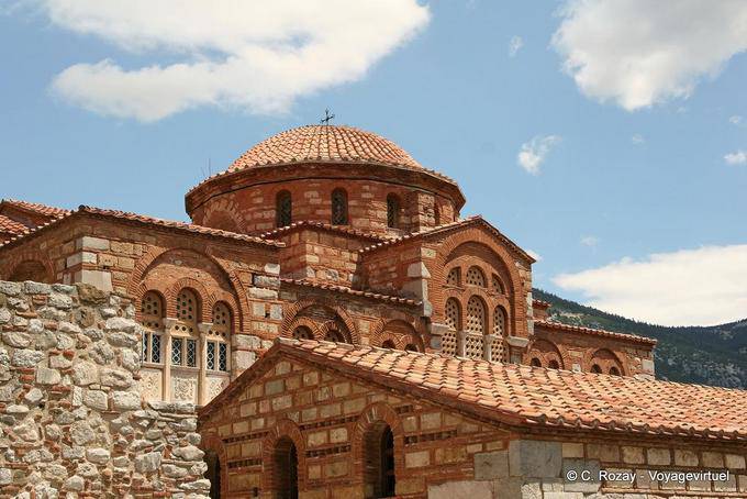 Eglise Theotokos, Monastère d'Osios Loukas - Grèce