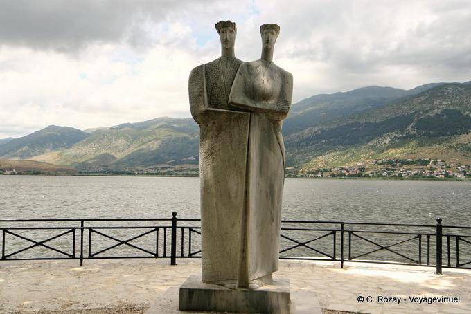 Statue à Ioannina - Grèce