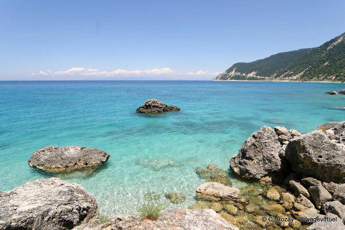 Bleu de la mer, Aghios Nikitas, Leucade - Grèce