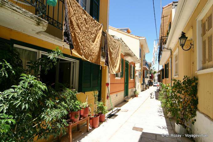 Rue de Lefkada - Grèce