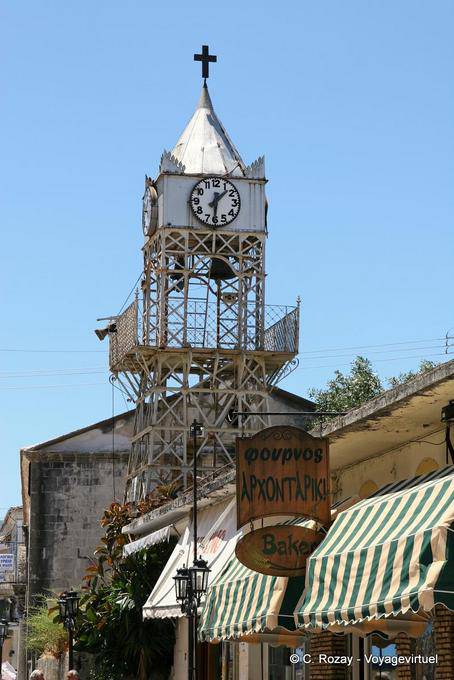 Drôle de clocher, Leucade - Grèce