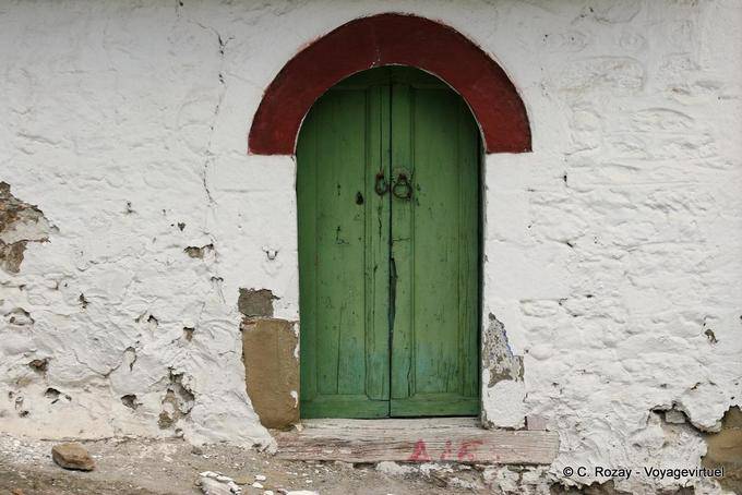 Kastraki, la porte - Grèce