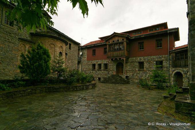 Maison traditionnelle au centre du village, Metsovo - Grèce