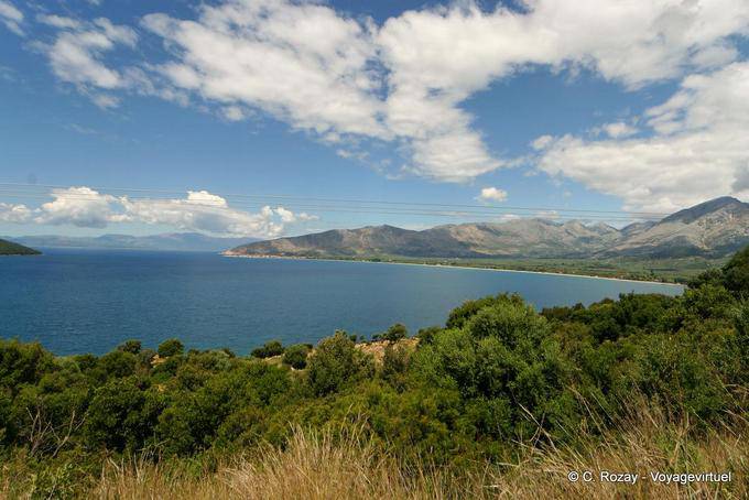 Paysage côtier du Nome d'Étolie-Acarnanie, Mitikas - Grèce
