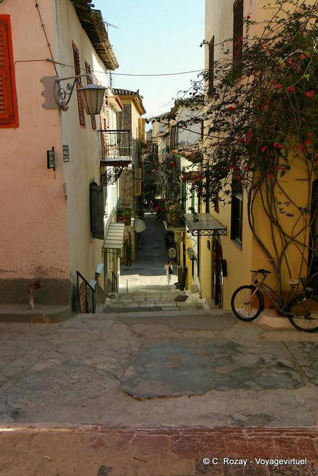 Descente végétale, Nauplie - Grèce