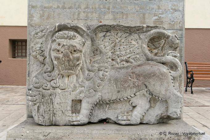 Le lion de Venise trônant à Nauplie - Grèce