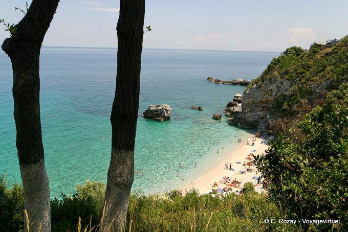 Petite plage de Mylopotamos, Tsagarada, Pélion - Grèce