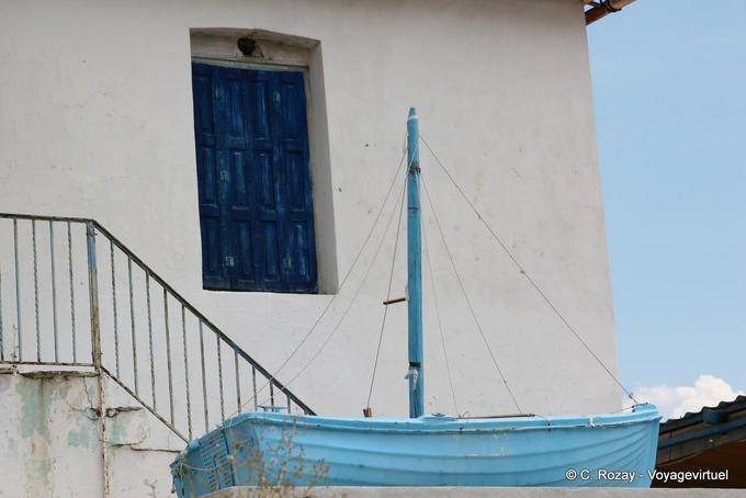 Barque antique échouée, Trikeri, Agia Kyriaki - Grèce