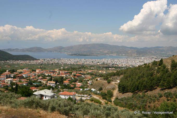 Vue panoramique, Volos, Pélion - Grèce
