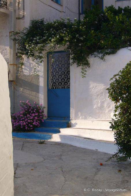 Angle de ruelle, île de Poros - Grèce