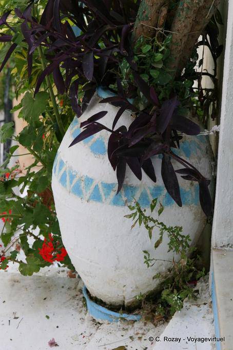 Amphore peinte, île de Poros - Grèce