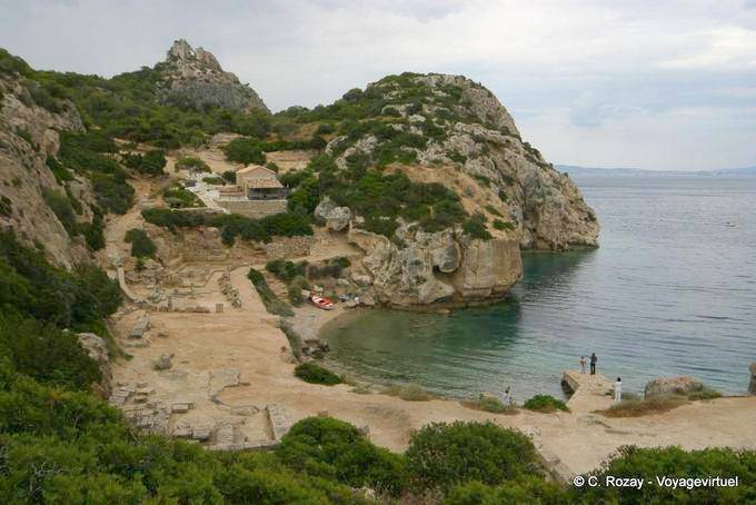 Le site Ireo de Perahora, Vouliagmeni - Grèce