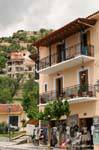 Rue d'Arachova, Grèce.