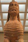 Sphinx de face, Musée de Delphes, Grèce.
