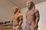 Les deux Kouroï d'Argos, Cleobis et Biton, Musée de Delphes, Grèce.