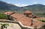 Sur le versant du mont Hélicon, Monastère d'Osios Loukas, Grèce.
