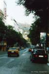 Athinas street en 1999, Athènes, Grèce.