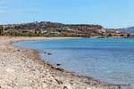 Kimolos, plage d'Aliki, Grèce.