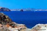 Kimolos, bleu Outremer, Grèce.