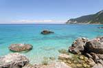 Bleu de la mer, Aghios Nikitas, Leucade, Grèce.