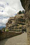 Chemin pavé d'accès, monastère de Varlaam, Les Météores, Grèce.