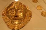 Masque d'or dit d'Agamemnon, Mycènes, Grèce.
