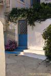 Angle de ruelle, île de Poros, Grèce.