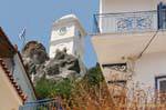 Piton de la tour de l'horloge, Poros, Grèce.