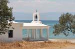 Chapelle en bord de mer, Porto Heli, Grèce.