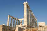 Temple de Poséidon, Cap Sounion, Grèce.