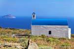 Sérifos, Platis Gialos, petite église, Grèce.