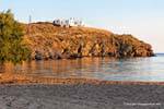 Sifnos, plage à Fossolou, Grèce.