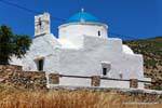 Sifnos, chapelle de Troulaki, Grèce.